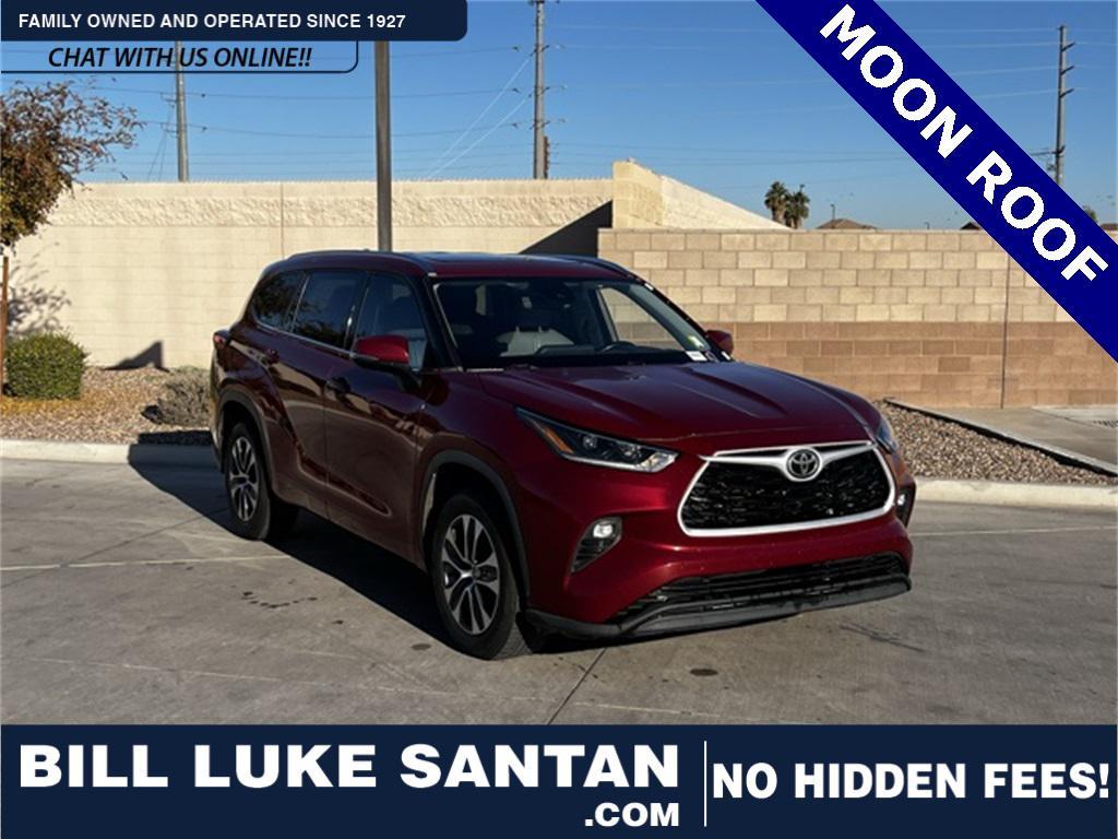 used 2021 Toyota Highlander car, priced at $26,973