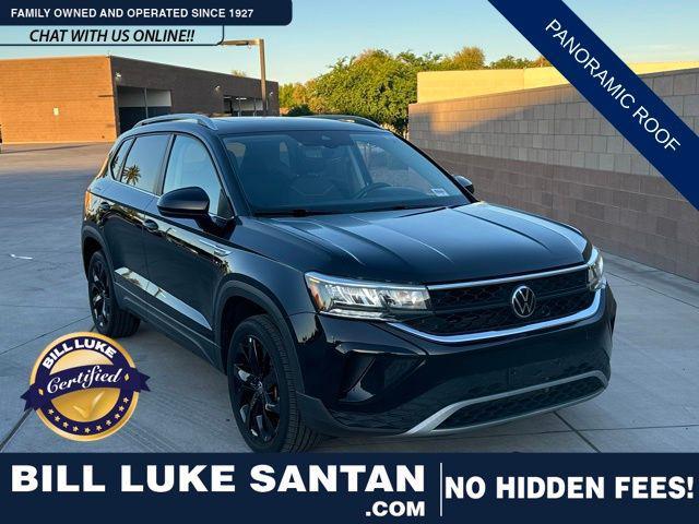 used 2023 Volkswagen Taos car, priced at $22,673