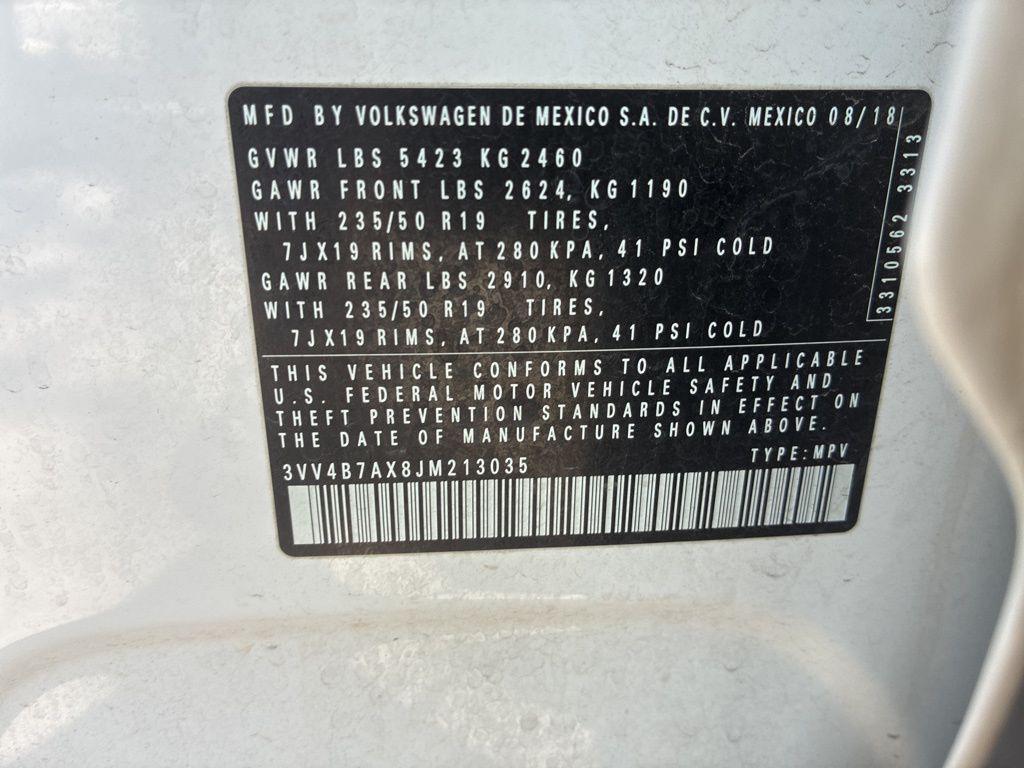 used 2018 Volkswagen Tiguan car, priced at $12,995