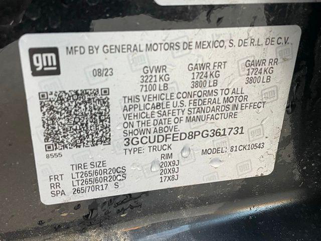 used 2023 Chevrolet Silverado 1500 car, priced at $47,973