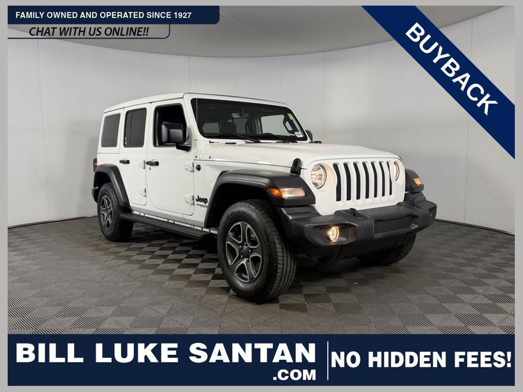 used 2022 Jeep Wrangler Unlimited car, priced at $29,673