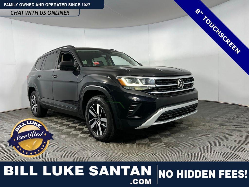 used 2021 Volkswagen Atlas car, priced at $22,473