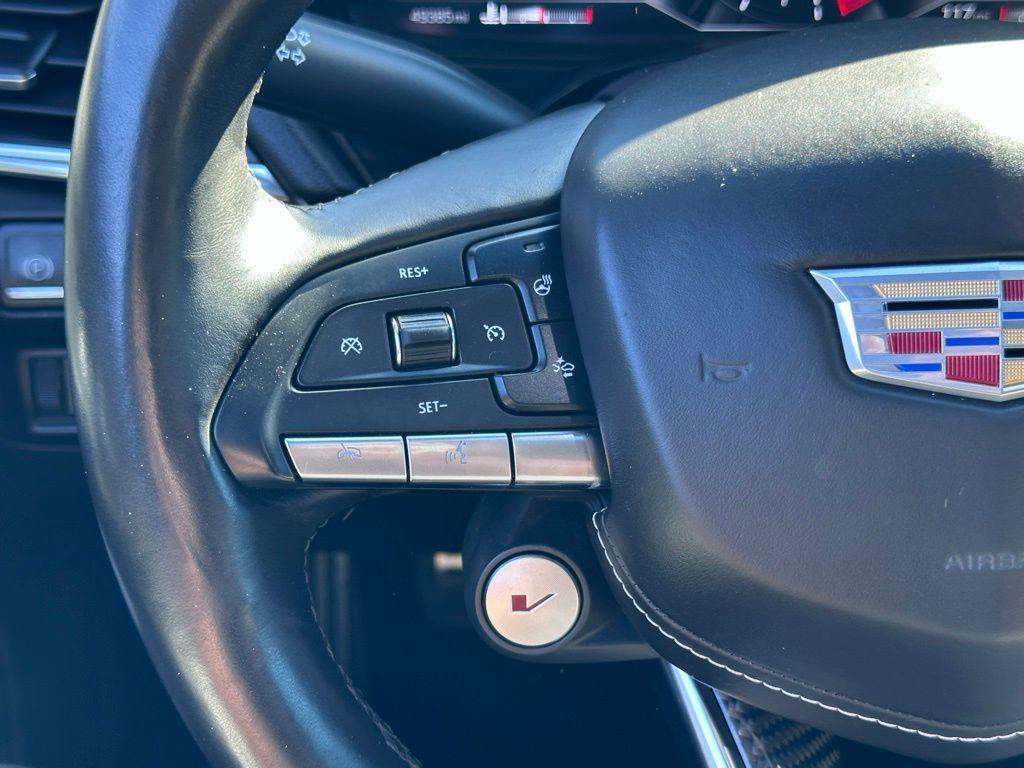 used 2023 Cadillac CT4-V car, priced at $56,973