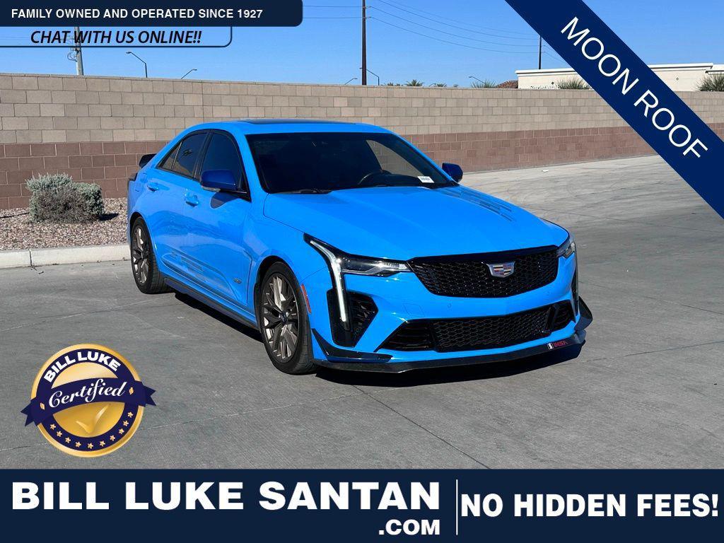 used 2023 Cadillac CT4-V car, priced at $56,973