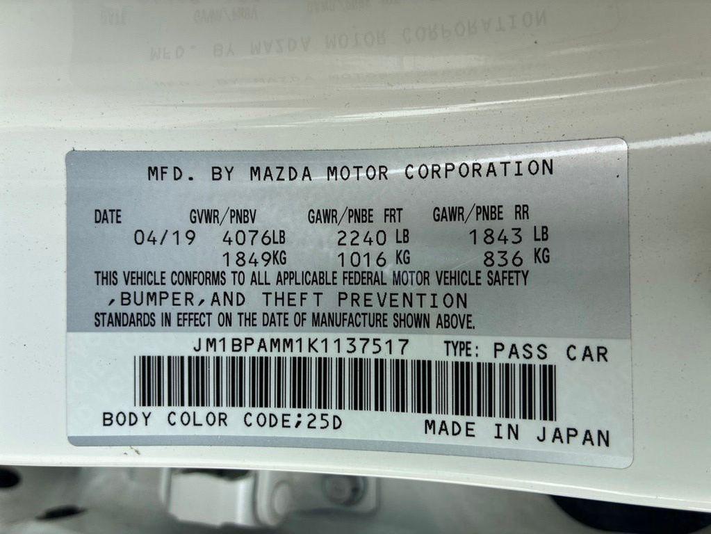 used 2019 Mazda Mazda3 car, priced at $20,395