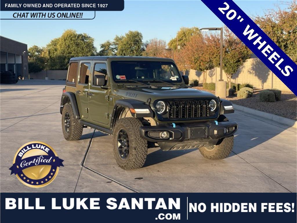 used 2024 Jeep Wrangler 4xe car, priced at $30,673