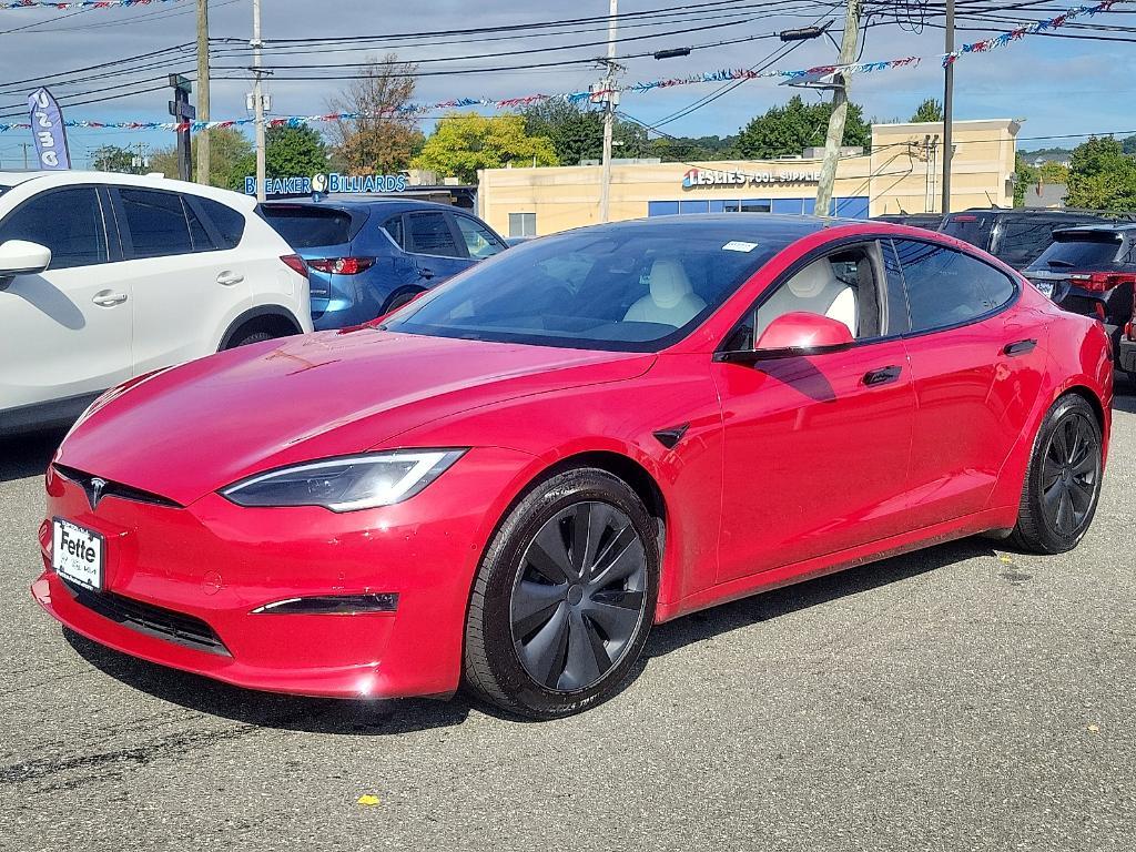 used 2022 Tesla Model S car, priced at $46,757