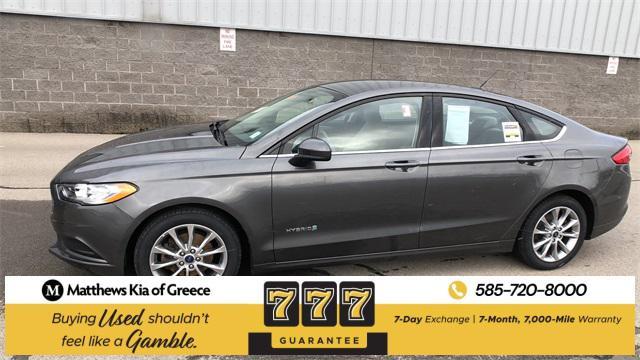 used 2017 Ford Fusion Hybrid car, priced at $16,750