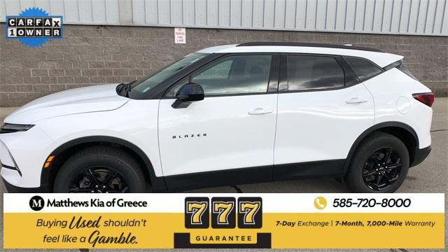 used 2024 Chevrolet Blazer car, priced at $27,498