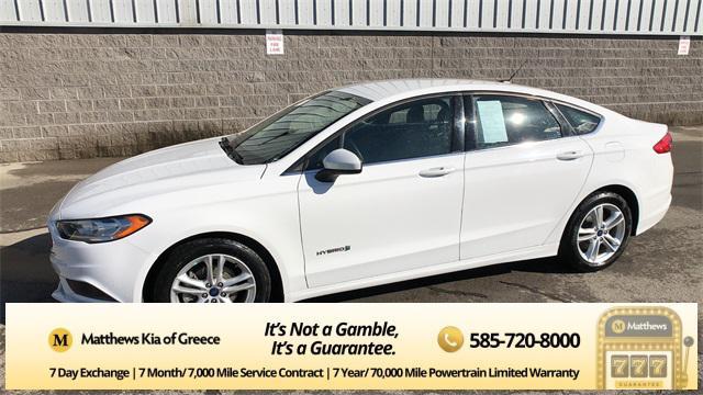 used 2018 Ford Fusion Hybrid car, priced at $15,990