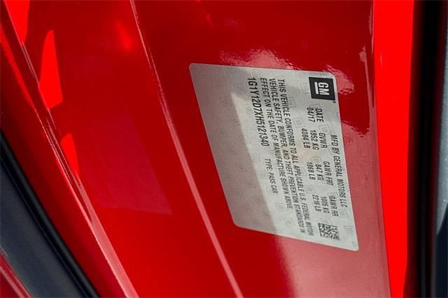 2017 Torch Red Chevrolet Corvette