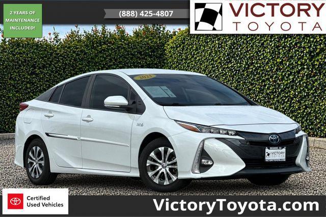 used 2021 Toyota Prius Prime car, priced at $27,900