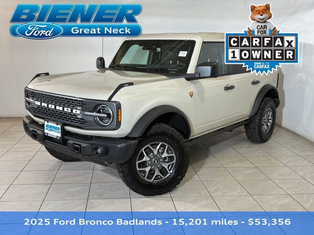 used 2025 Ford Bronco car, priced at $53,356