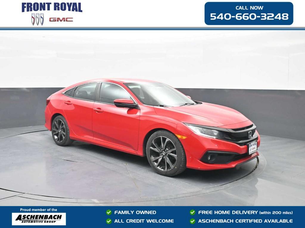 used 2019 Honda Civic car, priced at $21,943