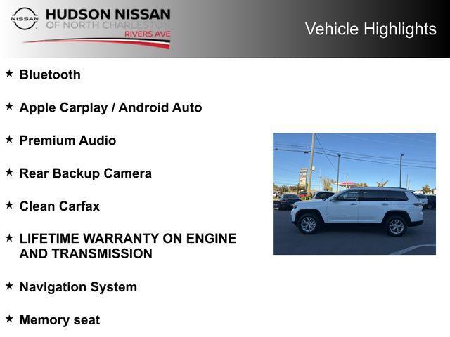 used 2023 Jeep Grand Cherokee L car, priced at $27,181