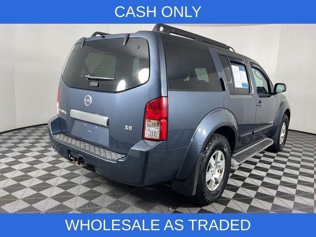 used 2005 Nissan Pathfinder car, priced at $3,400