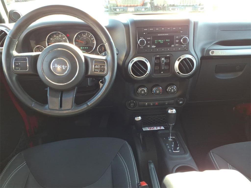 used 2013 Jeep Wrangler Unlimited car, priced at $14,490