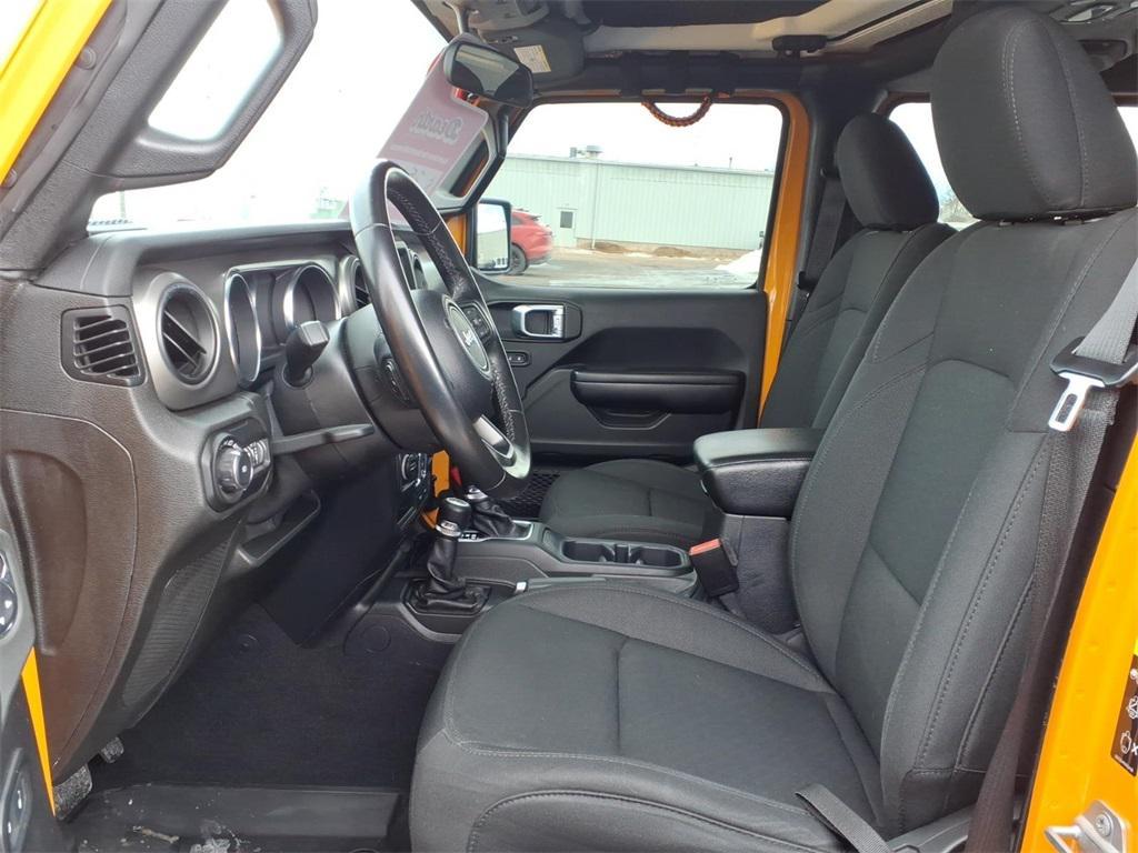 used 2021 Jeep Wrangler Unlimited car, priced at $25,293