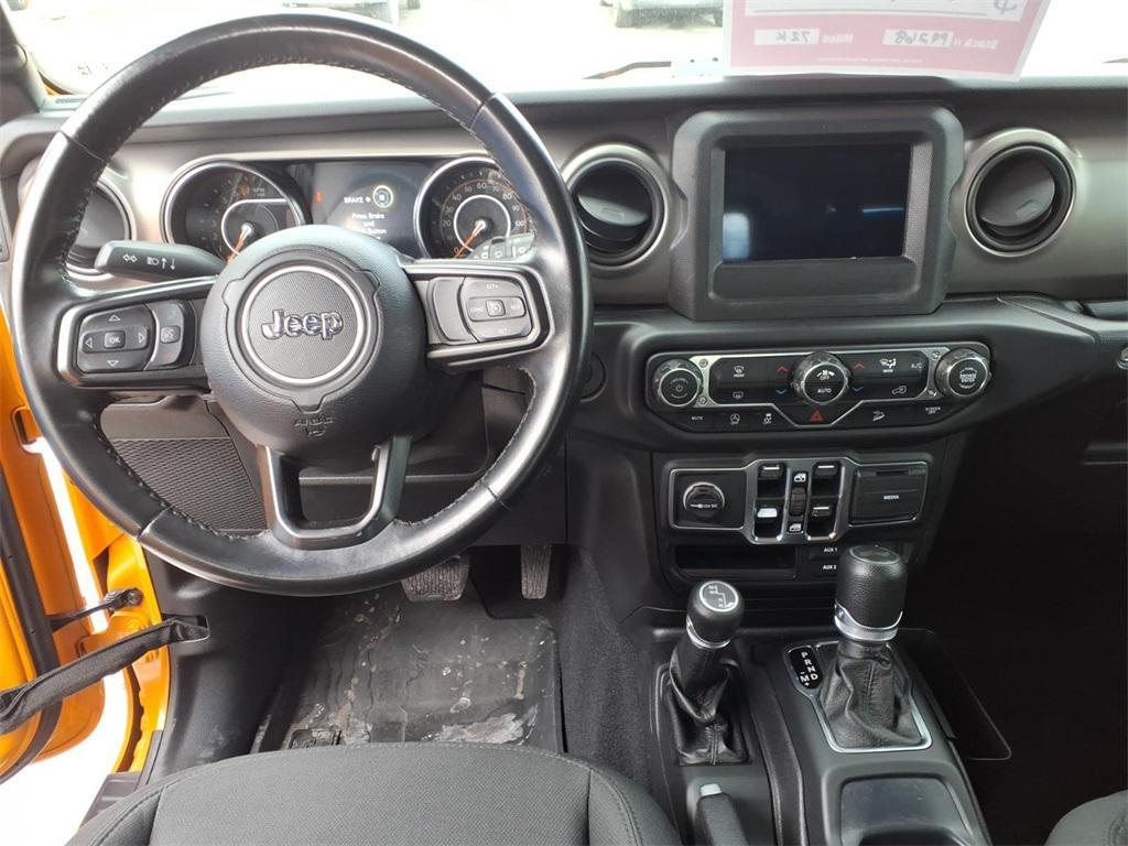 used 2021 Jeep Wrangler Unlimited car, priced at $25,293