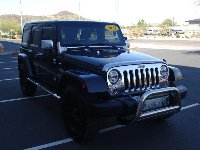used 2013 Jeep Wrangler Unlimited car, priced at $11,995