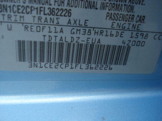 used 2015 Nissan Versa Note car, priced at $5,495