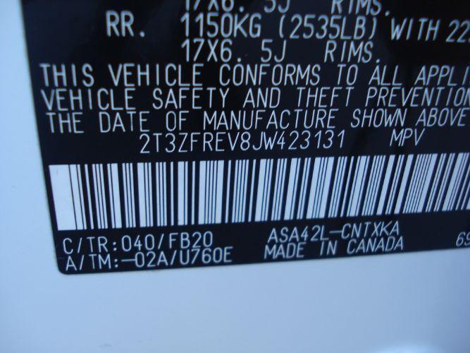 used 2018 Toyota RAV4 car, priced at $13,500