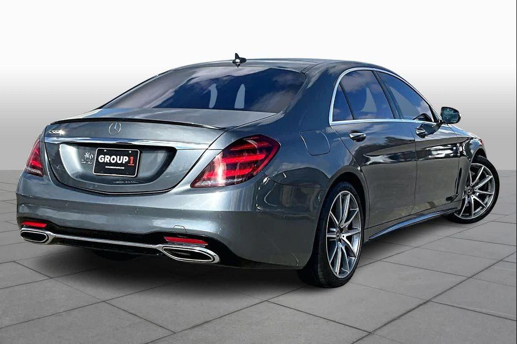used 2020 Mercedes-Benz S-Class car, priced at $39,995