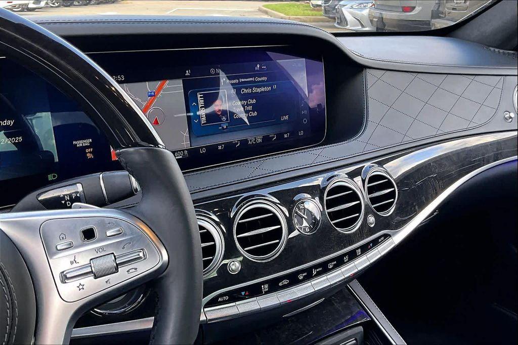 used 2020 Mercedes-Benz S-Class car, priced at $39,995