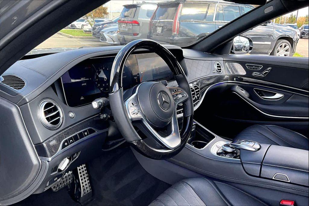 used 2020 Mercedes-Benz S-Class car, priced at $39,995