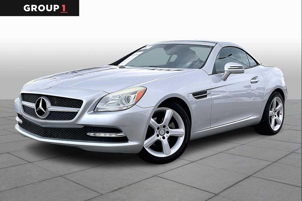 used 2015 Mercedes-Benz SLK-Class car, priced at $15,995