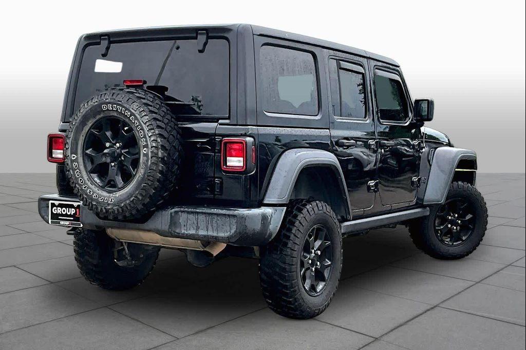 used 2020 Jeep Wrangler Unlimited car, priced at $22,720
