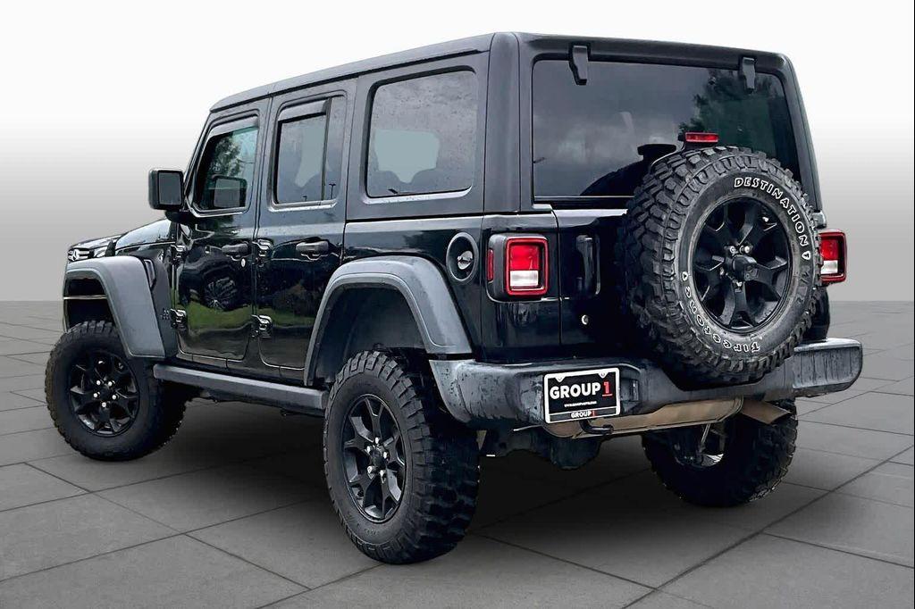 used 2020 Jeep Wrangler Unlimited car, priced at $22,720