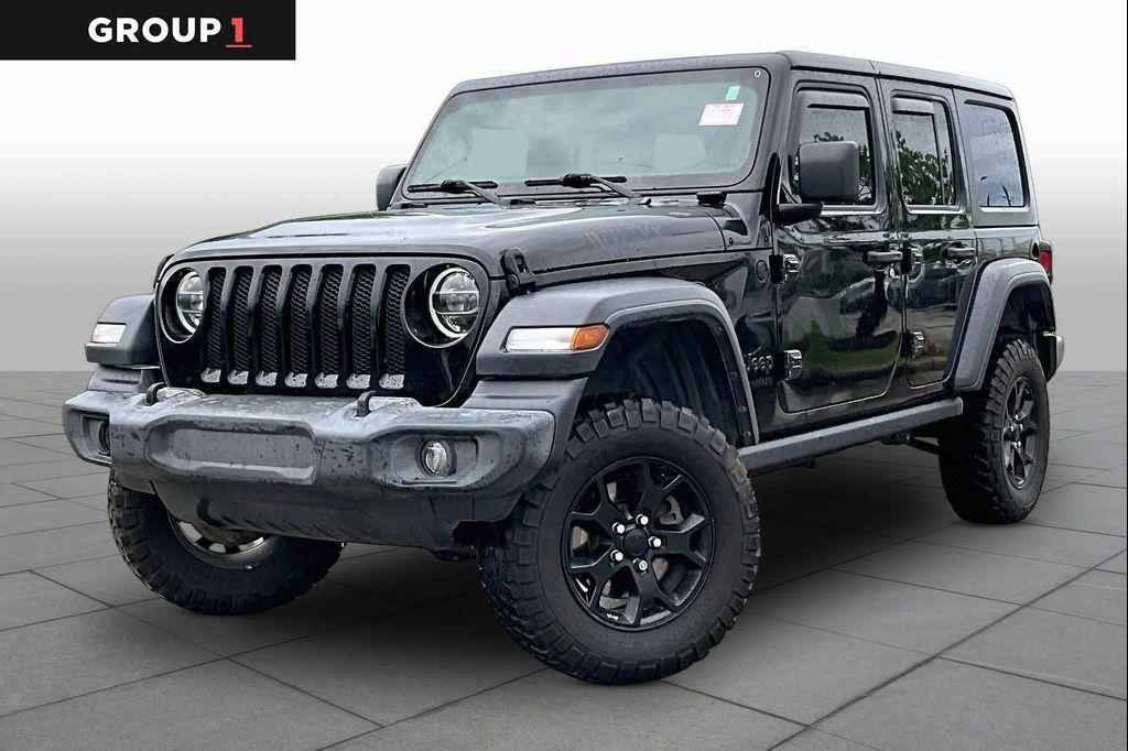 used 2020 Jeep Wrangler Unlimited car, priced at $22,720