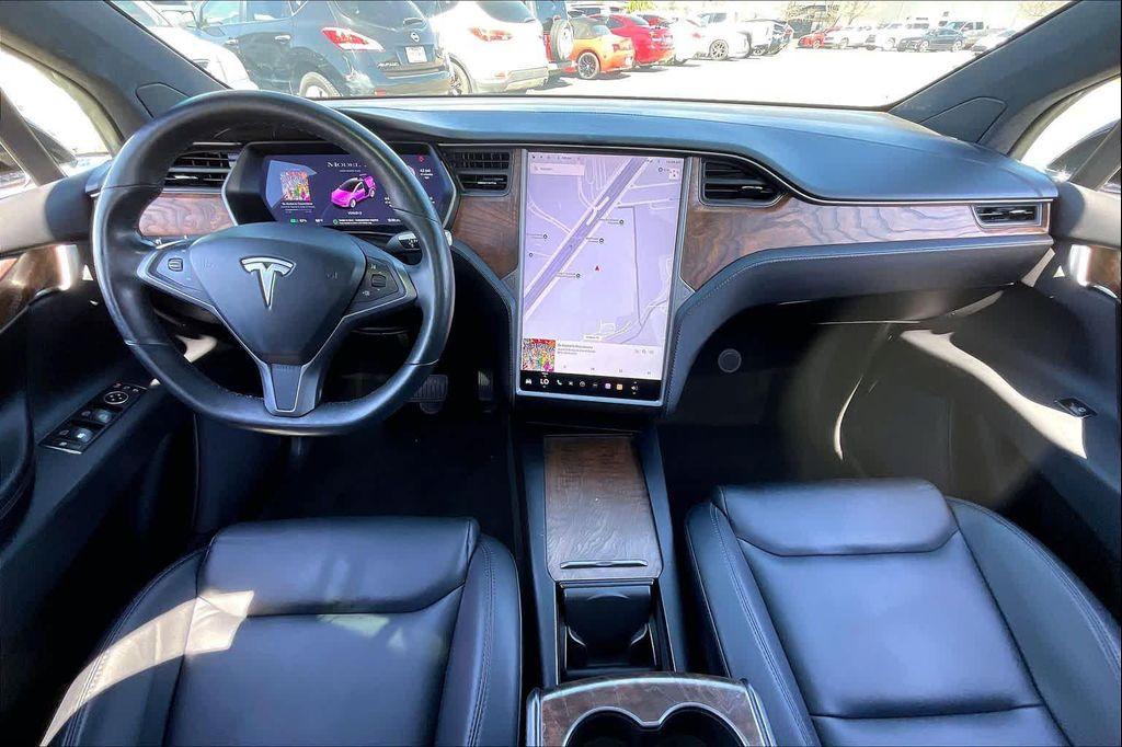 used 2021 Tesla Model X car, priced at $34,995