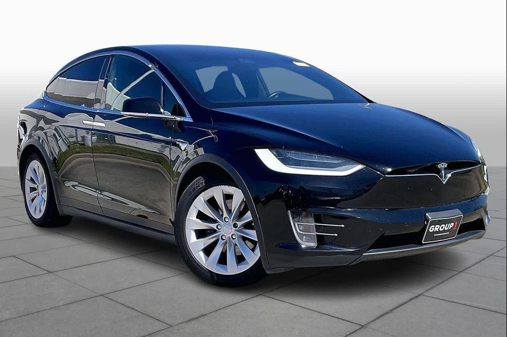 used 2021 Tesla Model X car, priced at $34,995