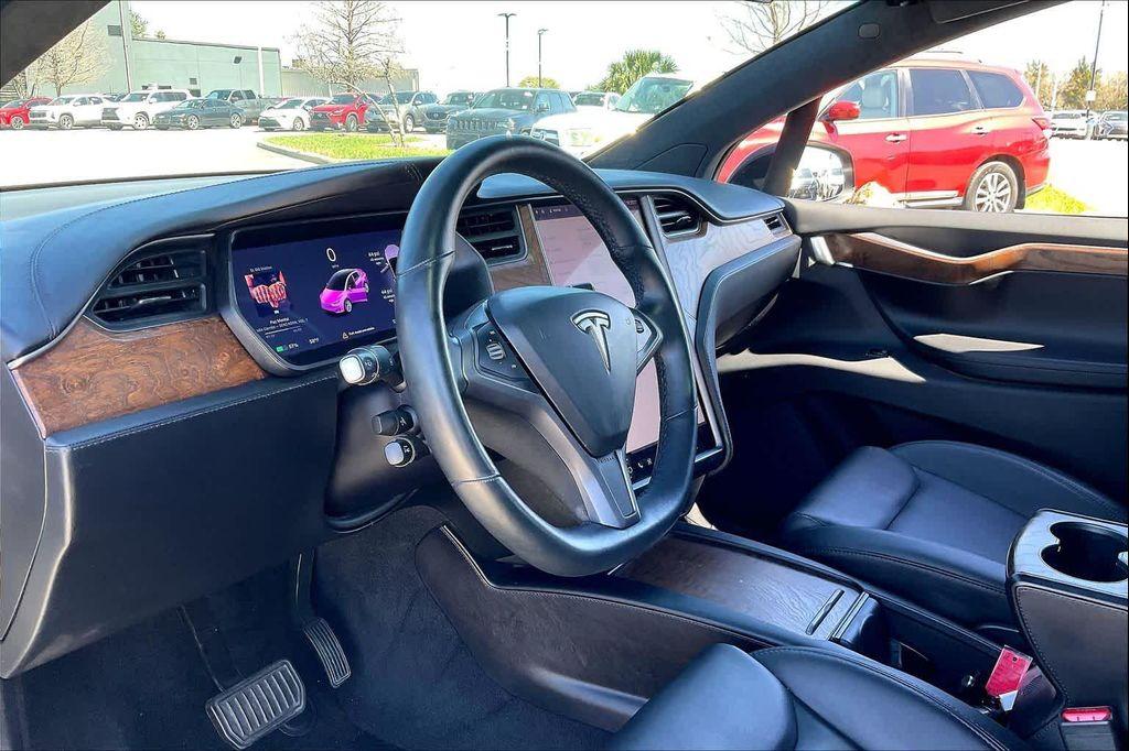 used 2021 Tesla Model X car, priced at $34,995
