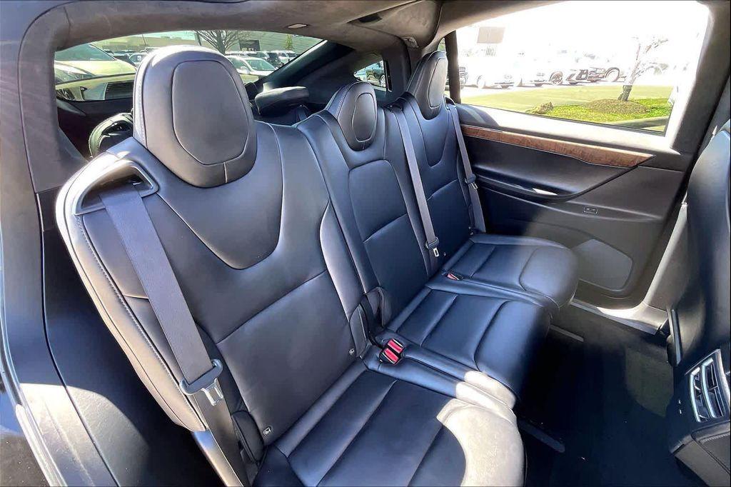used 2021 Tesla Model X car, priced at $34,995
