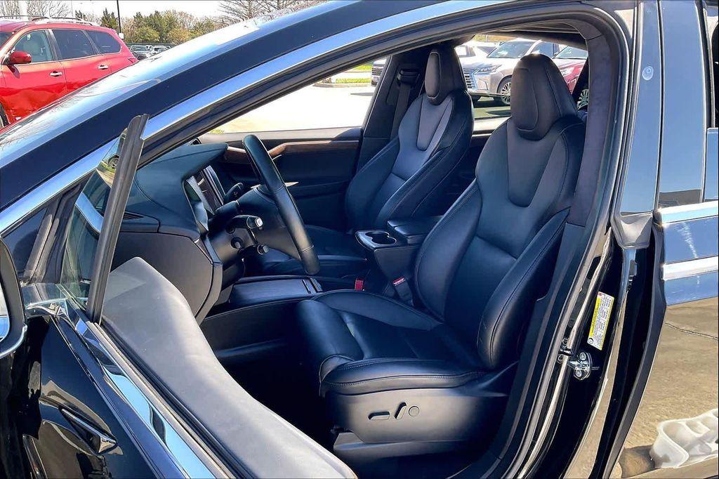 used 2021 Tesla Model X car, priced at $34,995