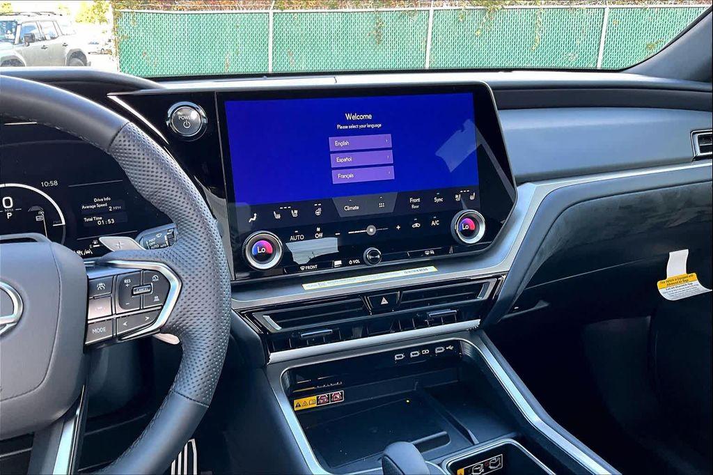 new 2026 Lexus TX 500h car, priced at $73,547