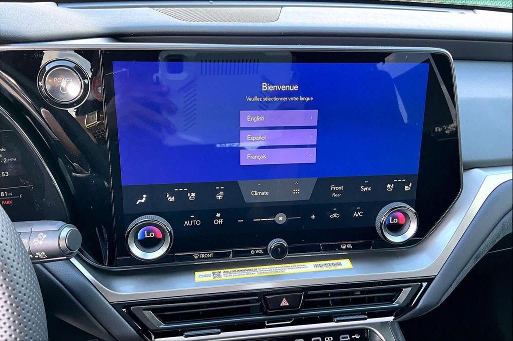 new 2026 Lexus TX 500h car, priced at $73,547