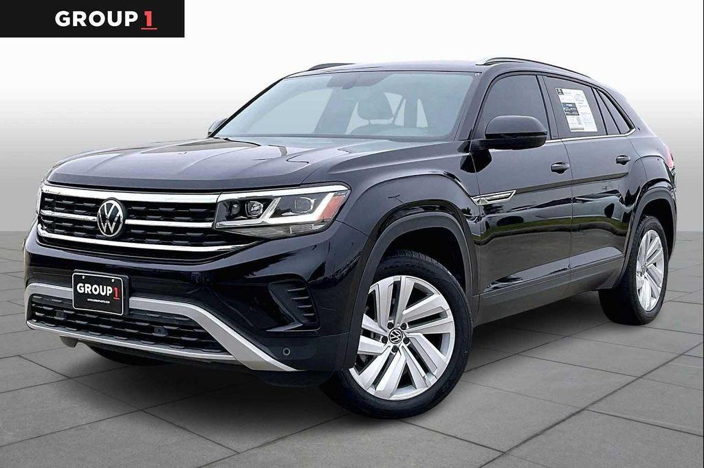used 2021 Volkswagen Atlas Cross Sport car, priced at $17,495