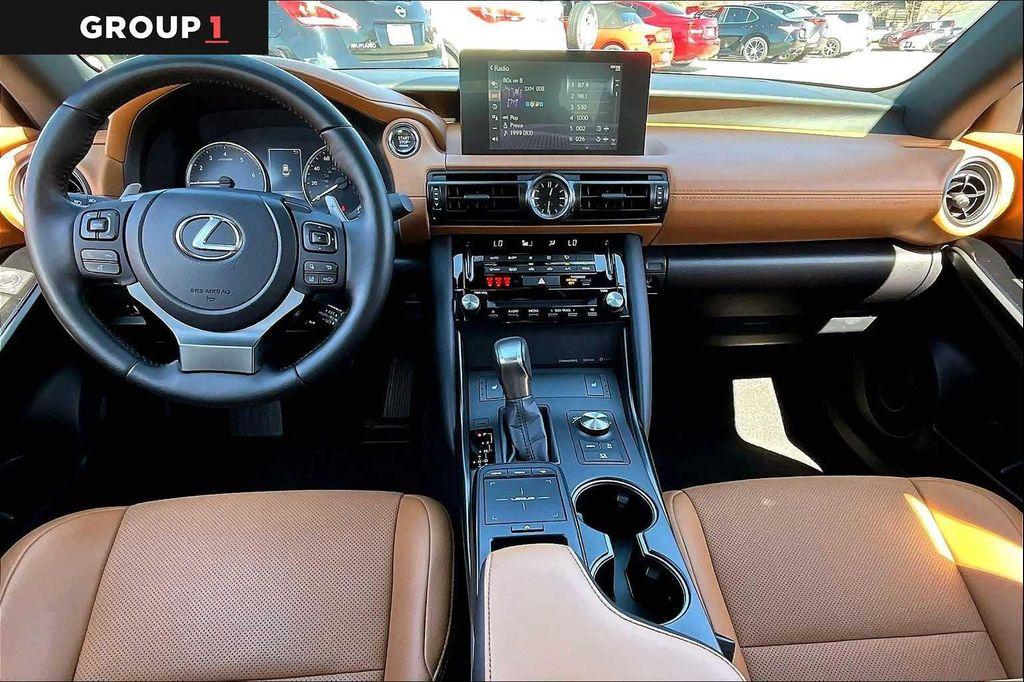 used 2025 Lexus IS 350 car, priced at $46,495