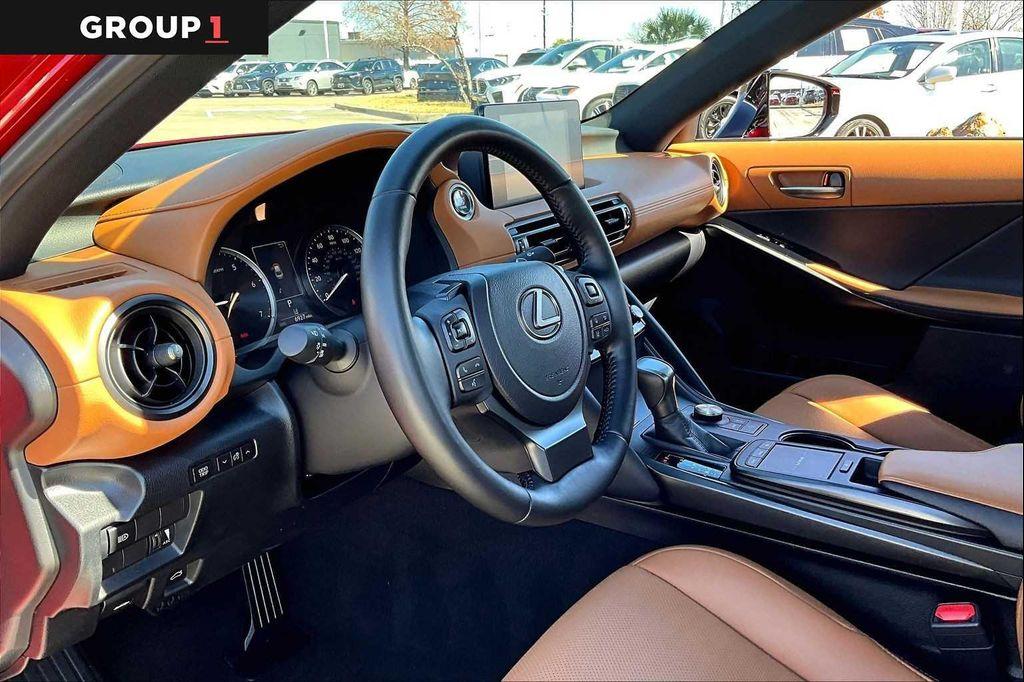 used 2025 Lexus IS 350 car, priced at $46,495