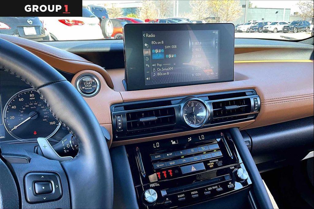 used 2025 Lexus IS 350 car, priced at $46,495