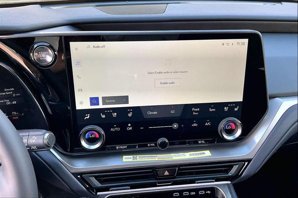 new 2026 Lexus TX 350 car, priced at $66,337