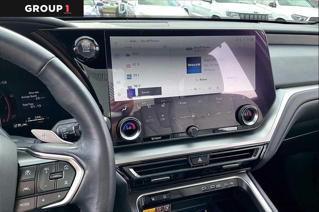 used 2024 Lexus TX 350 car, priced at $57,995