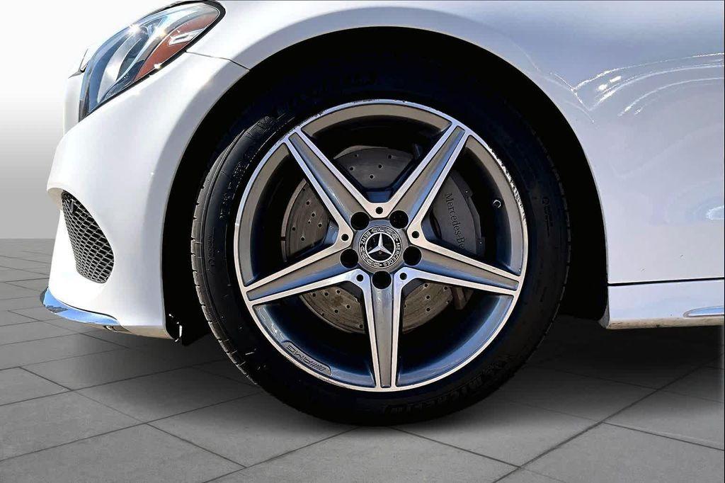 used 2017 Mercedes-Benz C-Class car, priced at $19,995