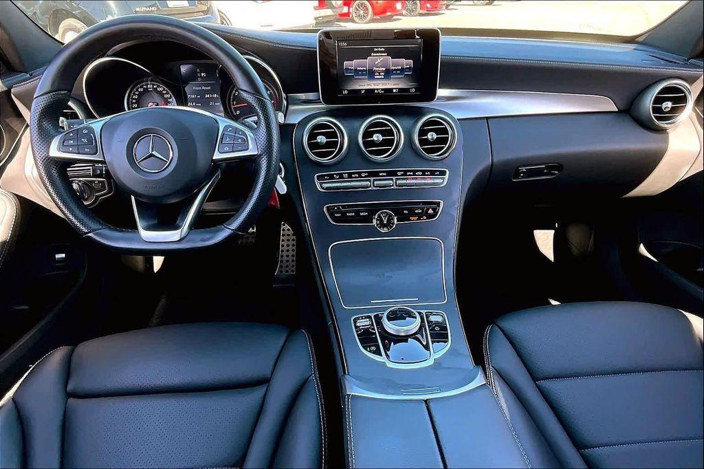 used 2017 Mercedes-Benz C-Class car, priced at $19,995