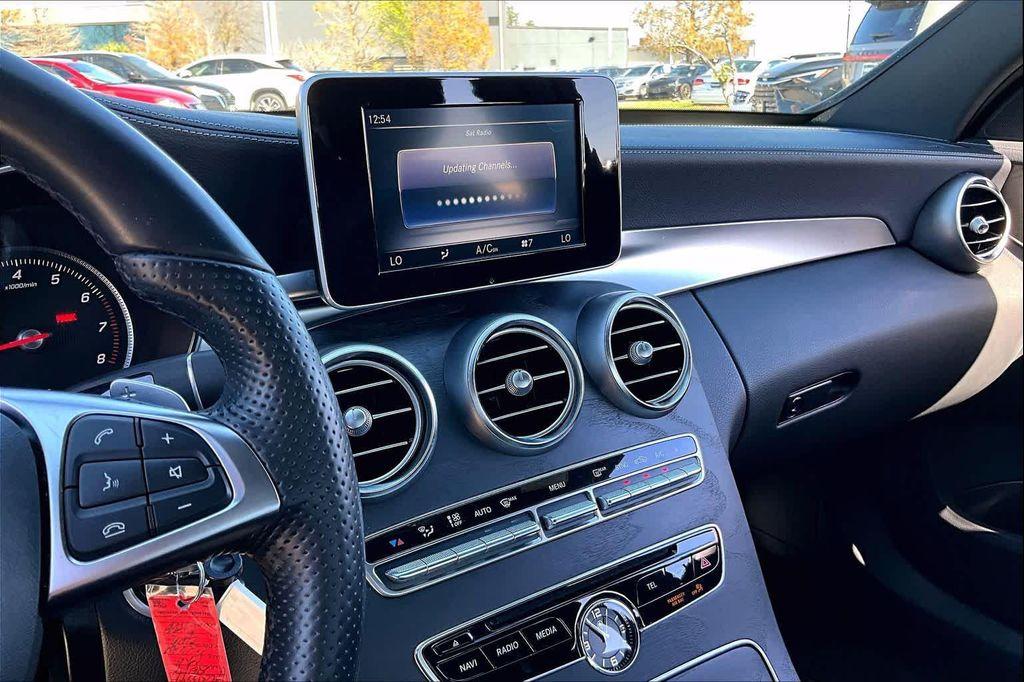 used 2017 Mercedes-Benz C-Class car, priced at $19,995