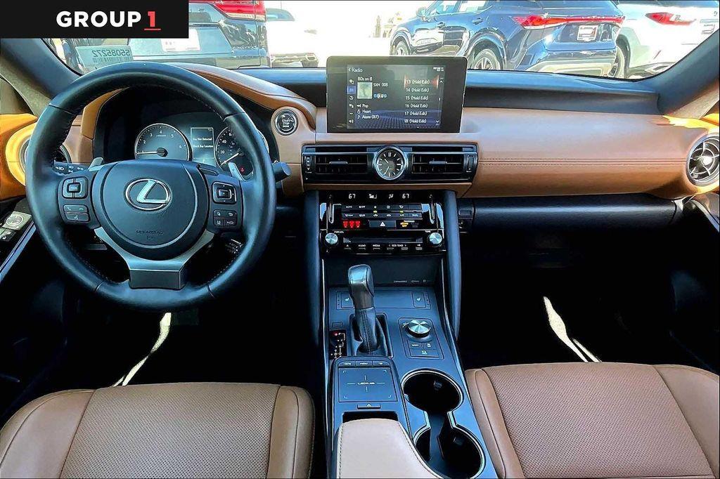 used 2025 Lexus IS 350 car, priced at $46,495